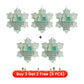 🌊Snowflake-Shaped Sea Glass Friendship Decor❄✨ Shaped by Nature & Crafted by Hand!