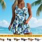 Modest Swim Set🩱Full-Coverage Tankini + Boyshorts with Pockets | Sun-Safe UPF 50+ ☀️🛡️ | Perfect for Beach Days 🌊🇬🇧