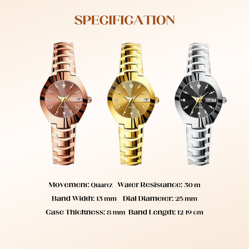 🔥50% OFF FLASH SALE | Elegant Casual Waterproof Quartz Watch Women Gift