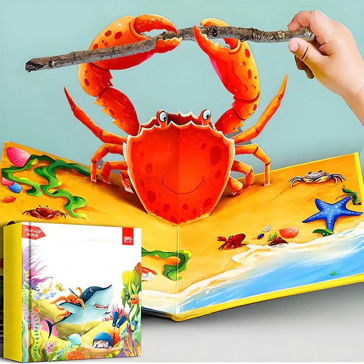 ✨【Kids' Animal-Themed Pop-Up Books】✨