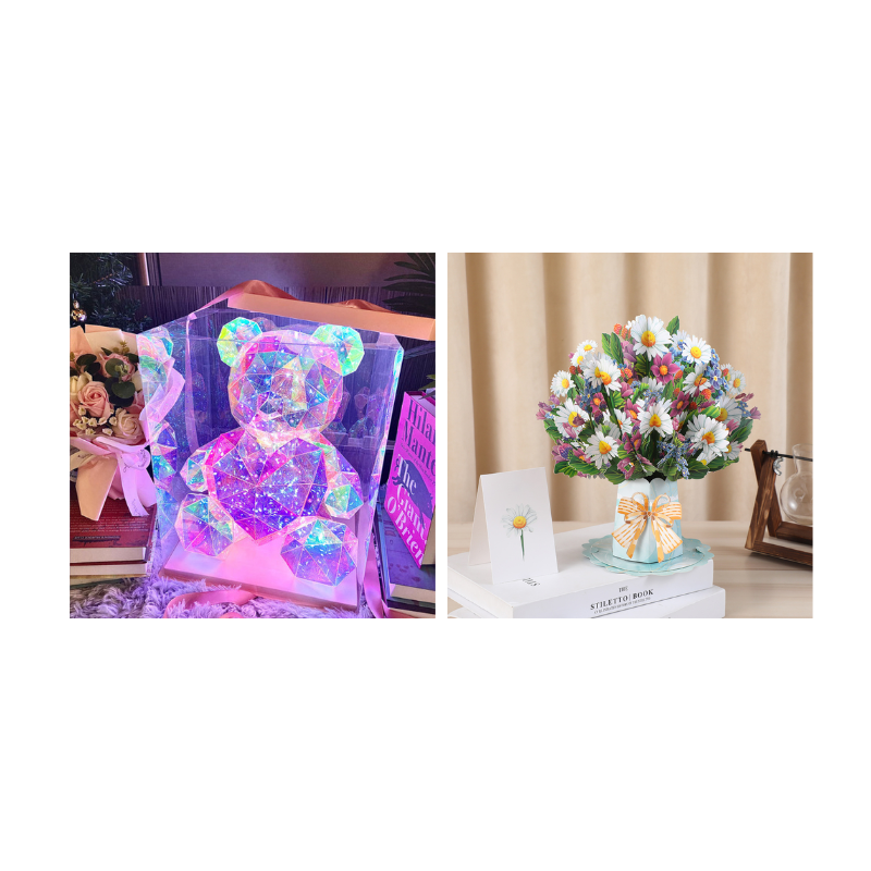 💕Anniversary Special - 50% OFF🎁 Colorful Glowing Bear
