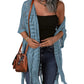 🔥This Week's Special Price:£15.99!!😍Women’s Oversized Knit Cardigan – Lightweight Crochet Tassel Kimono for Spring & Summer 🌸