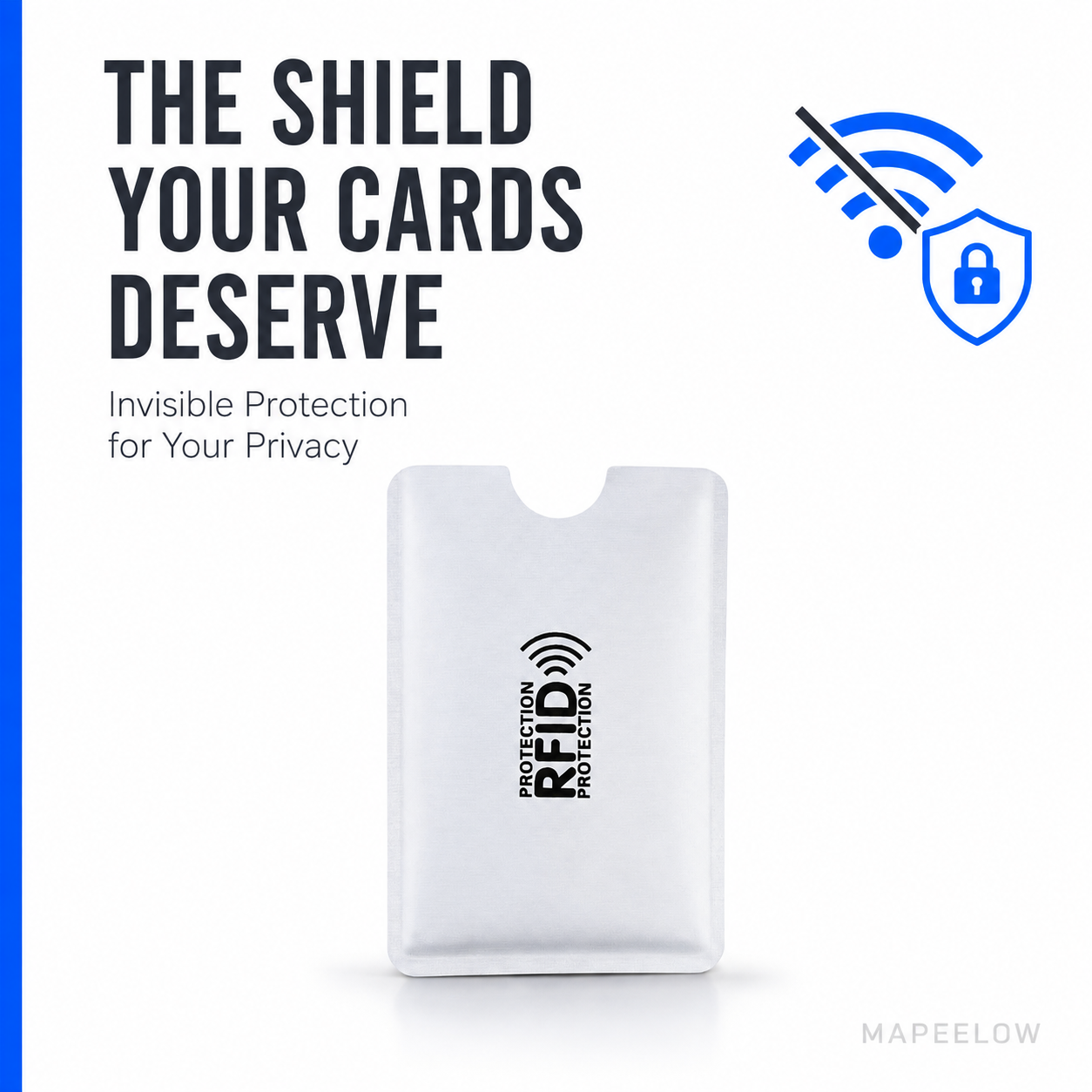 RFID-blokerende etuier til kreditkort