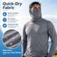 🥳SUMMER HOT SALE🥳💞50K+ SOLD!💥50% OFF! 🔥 Men's Lightweight Quick-Dry UV Protection Hoodie – Built-in Face Cover, 4-Way Stretch & Sweat-Wicking 💨