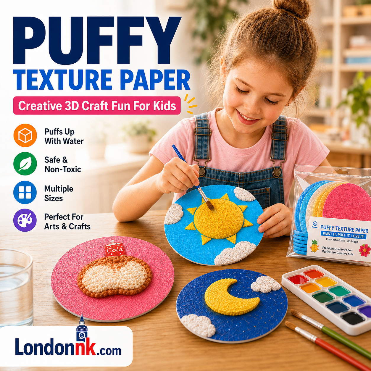 🎄Special Surprise Offer 🎁Buy 3 Get 2 Free！🔮Master the magic of painting！👩‍🎨Foam Texture Painting Paper🎁