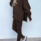 🔥Casual Women Sweatshirt Leggings Set