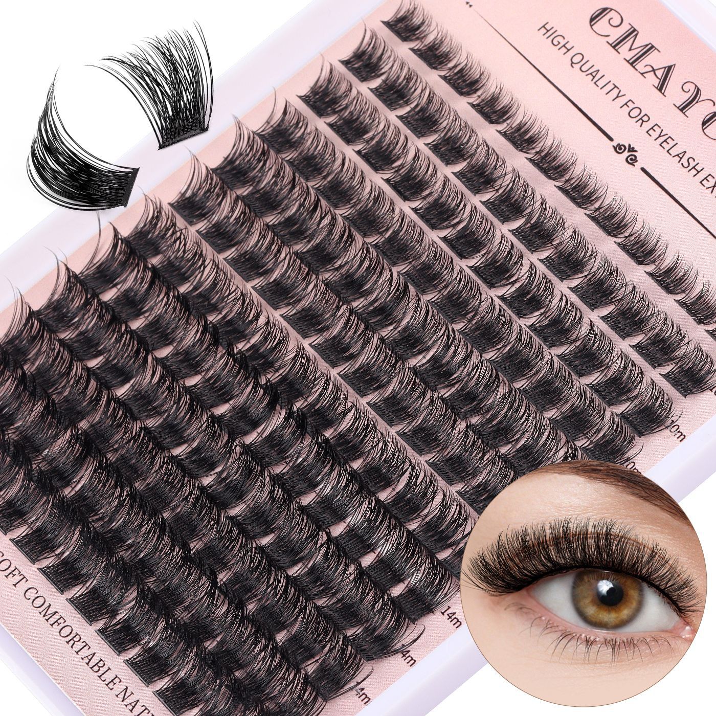 DIY Natural Volume Cluster Lashes Kit