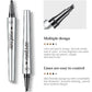🎉High Quality 3D Waterproof Microblading Eyebrow Pen 4 Fork Tip Tattoo Pencil