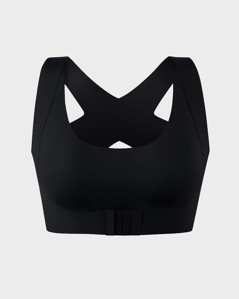 🎉Front Closure Cross-Back Wireless Posture Bra