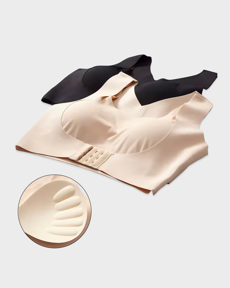 🎉LAST DAY SALE - 50% OFF⚡Front Closure Cross-Back Wireless Posture Bra