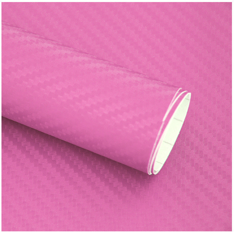 🚗 3D/6D Carbon Fiber Interior Trim Film – Self-Adhesive Car Wrap