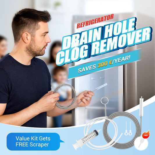 🎁Limited time 49% OFF⏳Fridge Emptying Dredger And Cleaning Set