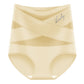 🌸 Last Day Special Price £5.99 ! 🎁Plus-Size High-Waist Cross Tummy Control Panties