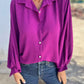🔥Hot Sale✨Solid Color Oversized Long Sleeve Shirt