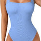 【😍Hot Sale 50% 😍Buy 1 Get 1 Free & Only ￡7.49 Per Each】Sleeveless Tummy Control Tank Tops Bodysuits