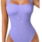 【😍Hot Sale 50% 😍Buy 1 Get 1 Free & Only ￡7.49 Per Each】Sleeveless Tummy Control Tank Tops Bodysuits