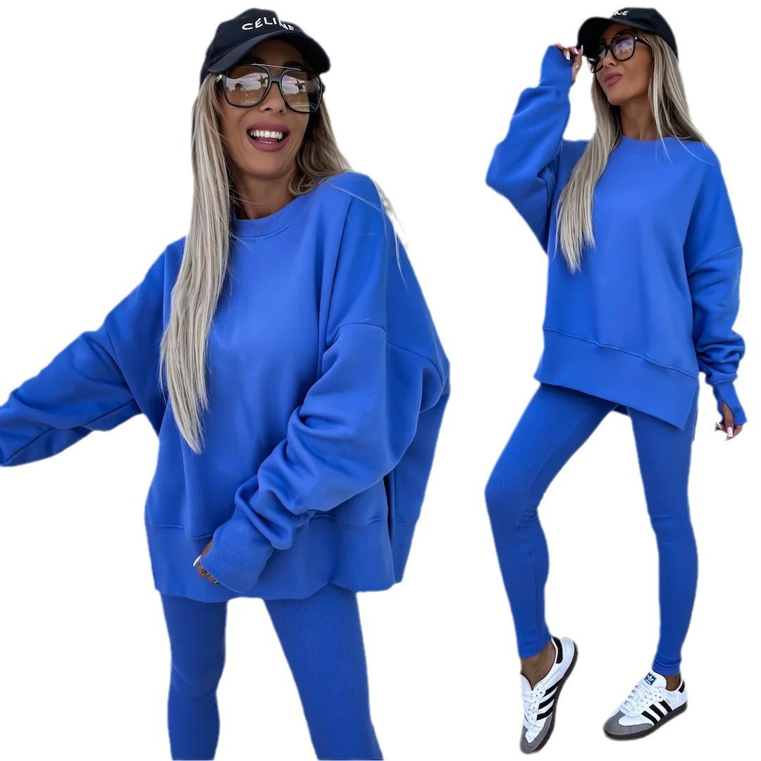 🔥Casual Women Sweatshirt Leggings Set
