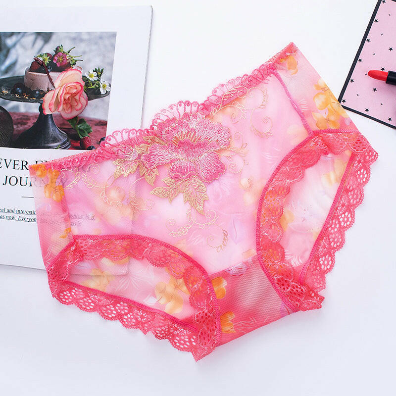 🔥Buy 7 get 7 free🔥Sexy Lace Plus-Size Mid-Rise Seamless Panties