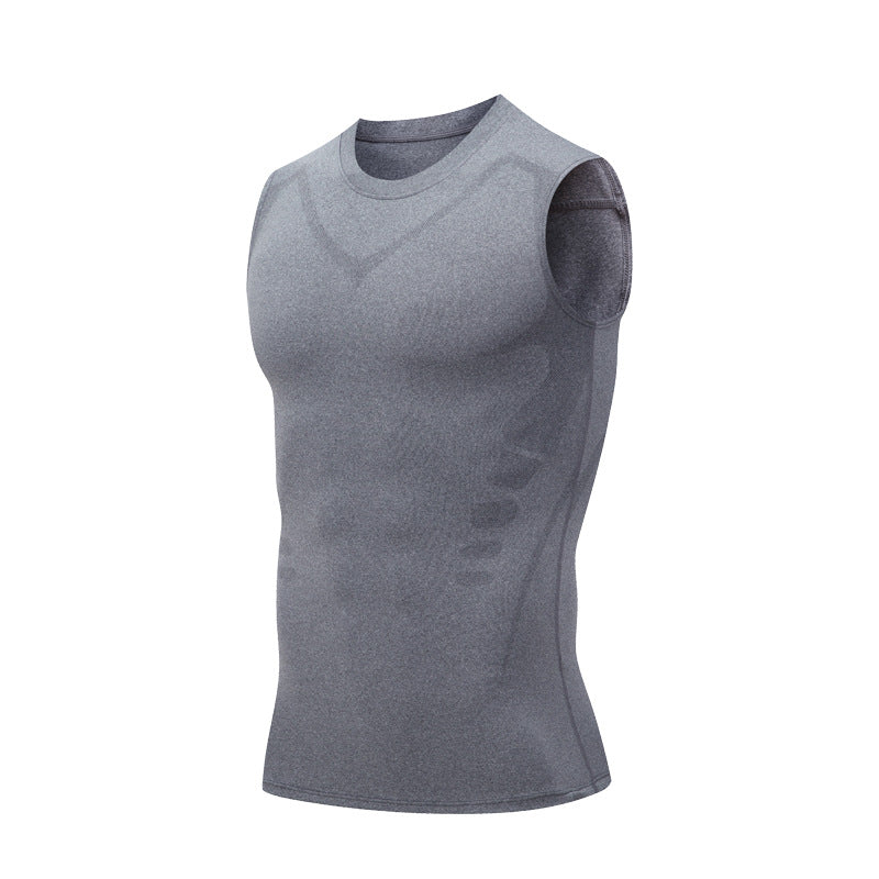 🔥LAST DAY SPECIAL PRICE: ￡9.99! 💪 Slimoly® Ionic Shaping Vest – Compression & Cooling – Body Contouring & Sleeveless – Invisible Under Clothes 🕶️
