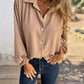 🔥Hot Sale✨Solid Color Oversized Long Sleeve Shirt