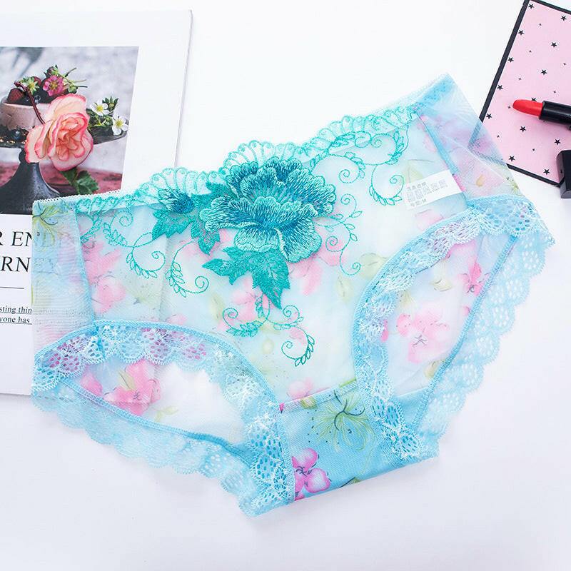 🔥Buy 7 get 7 free🔥Sexy Lace Plus-Size Mid-Rise Seamless Panties