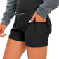 ✨️2025 Hot Sale 49% OFF🥰High Waisted 2-in-1 Yoga Shorts & Side Pockets