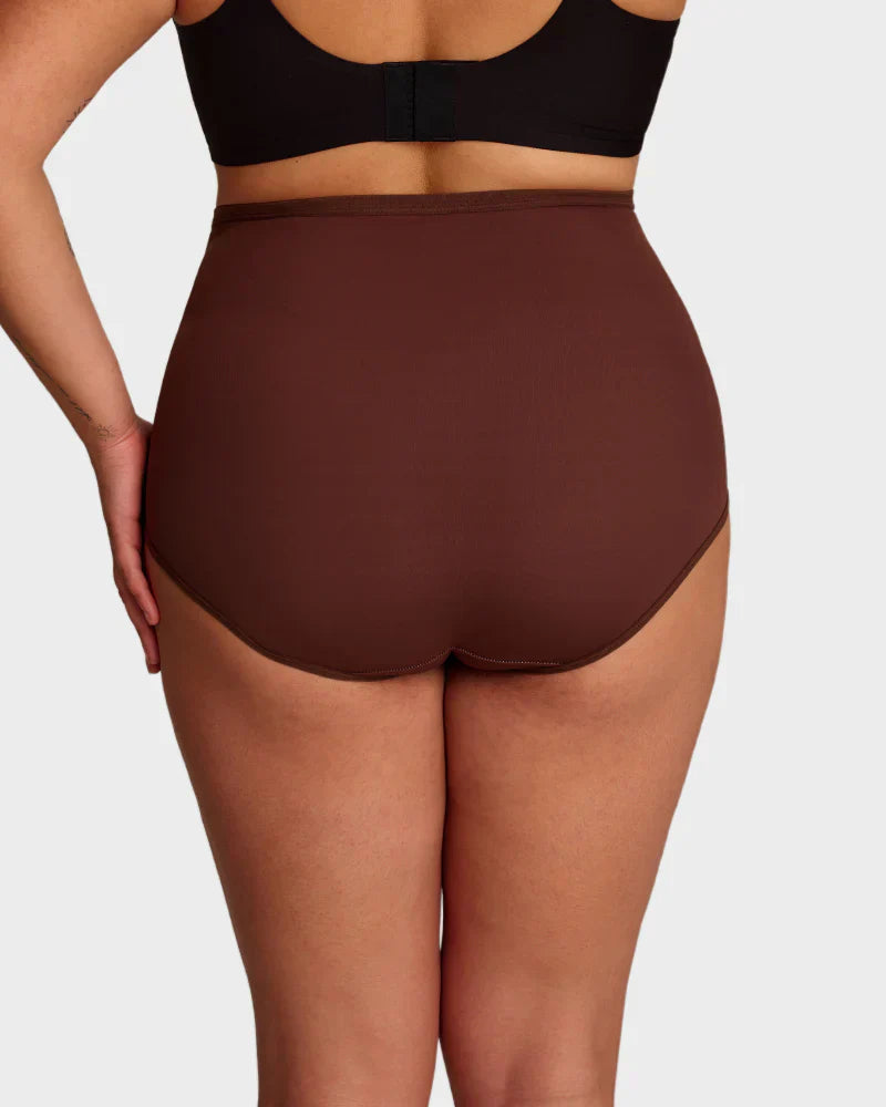 🌸 Last Day Special Price £5.99 ! 🎁Plus-Size High-Waist Cross Tummy Control Panties
