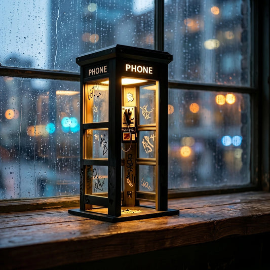 🎁2026 New Arrivals 50% OFF💥Vintage Phone Booth Ambient Lamp
