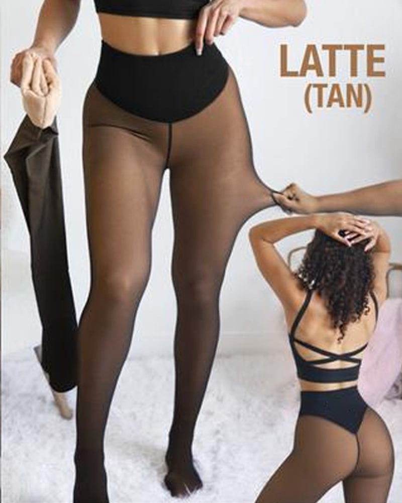🔥Limited time HOT SALE 50% OFF!!⚡50K+ SOLD!❄️One-Seam Shaping Fleece Leggings✨✨Stay Warm.Look Snatched. 💕