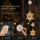 ⏳LAST DAY SALE ONLY ￡7.99!!🎄❄️ DIY Christmas Snowflake Suction Cup LED Lights ✨ | Battery Operated, Warm & Multi-Colour, Window Suction Lights, Christmas Home & Party Decor