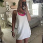 🔥Last Day Special Sale 49% OFF💃Casual Sleeveless Mini Dress With Built-In Shorts