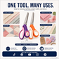 🥳2026 TOP PICK🥳 Pinking Shears Scissors – Stainless Steel, Ergonomic Cushioned Handles – Perfect for Sewing, Quilting & Scrapbooking! 🧵💨