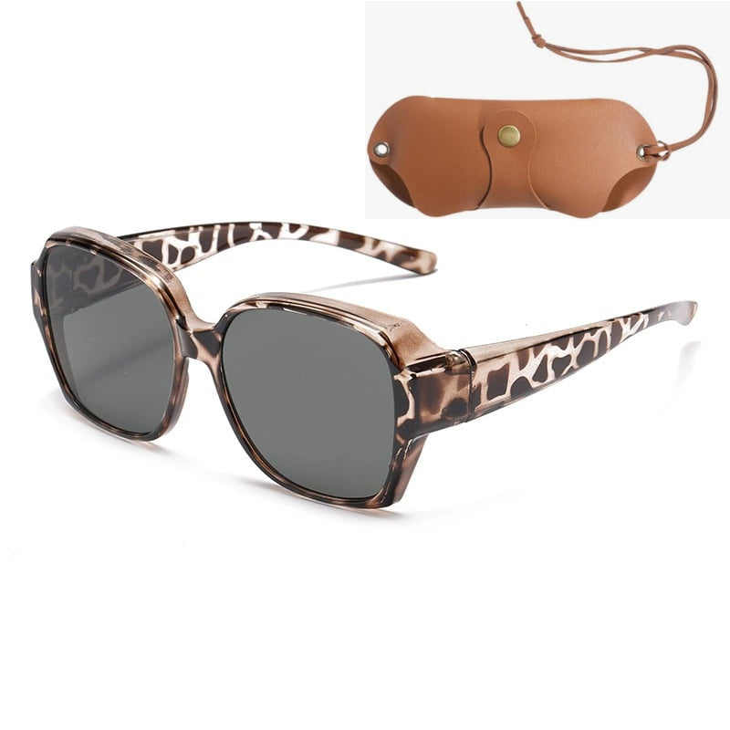 🎉LIMITED SALE：ONLY ￡6.99!!😎UV400 Protection Fit Over Glasses Sunglasses