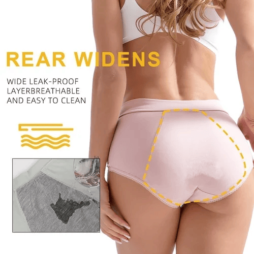 High-Waisted Leak Proof Period Panties