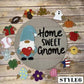 🎁50% OFF🍁Christmas Best Decorations🎄Interchangeable Wooden Gnome Welcome Sign🎅