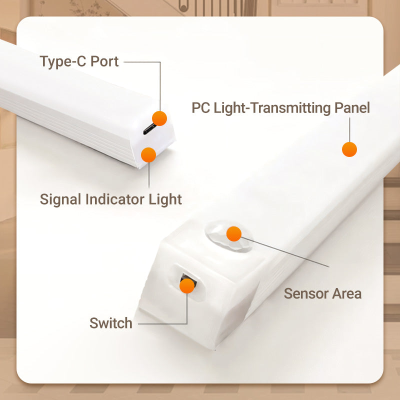 🎁Last Day Buy 2 Get 1 Free💡🏆Flash Sale⚡ Punch-free Smart Sensor Magnetic Rechargeable LED Lights