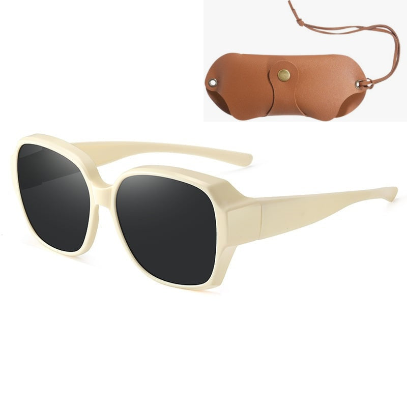 🎉LIMITED SALE：ONLY ￡6.99!!😎UV400 Protection Fit Over Glasses Sunglasses