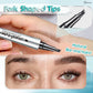 🎉High Quality 3D Waterproof Microblading Eyebrow Pen 4 Fork Tip Tattoo Pencil