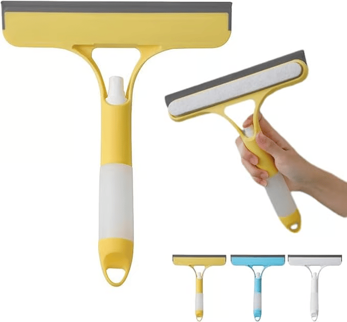 🧽 Last Day Special Price £9.99 ! 🔥Buy 2 Get 1 Free💦3 in 1 Window Cleaning Scraper