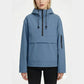 Leopard Print Hooded Pullover with Kangaroo Pocket