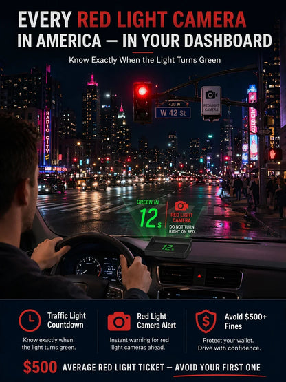 Head-Up Display (HUD) Car GPS Digital Speedometer
