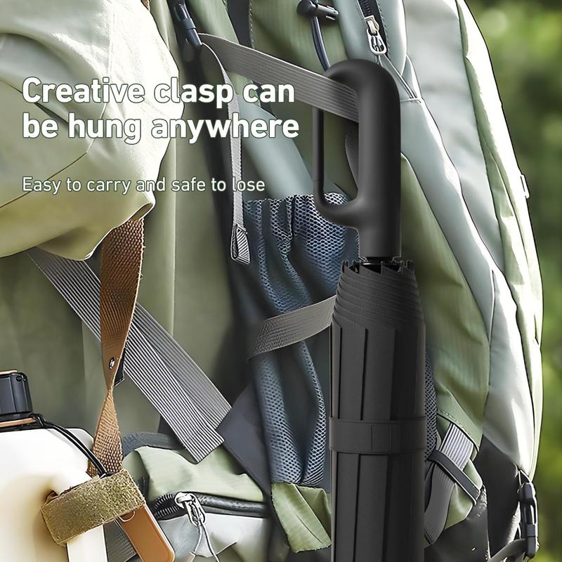 ⏰LAST DAY SALE 49% OFF🔥StormShield™ Automatic Folding Umbrella – Windproof, Waterproof & Compact ☔ with Loop Buckle for Everyday Carry 🌬️💧