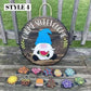 🎁50% OFF🍁Christmas Best Decorations🎄Interchangeable Wooden Gnome Welcome Sign🎅