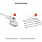 🥳2026 HOT SALE 50% OFF! 💞🧺💨Steam Iron & Steamer 2-in-1 – Kills 99.99% mites & bacteria. 5s preheat, 150ml tank. Ceramic plate, even heat. Safe for silk to cotton. Your fabric care essential. 🛡️🌿