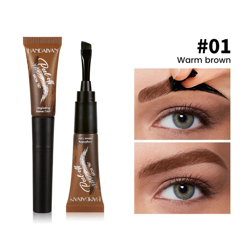 ⏳🏆LAST DAY SALE: ￡7.99!!💞Buy 1 Get 1 Free💞🎨Waterproof Brow Tint – Peel‑off, easy apply. Covers greys, shapes perfectly. A brow game changer!🌟