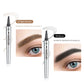 🎉High Quality 3D Waterproof Microblading Eyebrow Pen 4 Fork Tip Tattoo Pencil