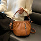 👜 60% OFF 💼 Pleated Bucket Leather Handbag – Soft Material, Adjustable Strap & Chic Casual Style ✨