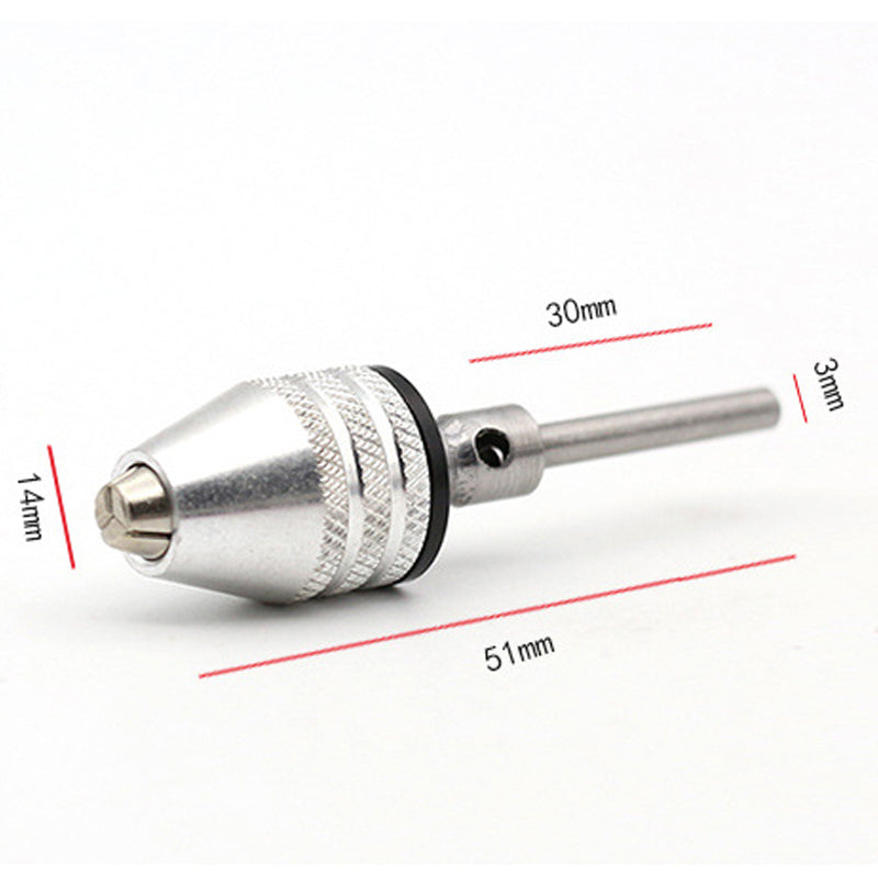 🔧 50% OFF NOW! 3-jaw chuck for electric screwdrivers and drills – keyless, quick-change & compatible with round and hexagonal shanks – perfect for hobby, renovation and precision work 🛠️✨