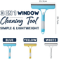 🧽 Last Day Special Price £9.99 ! 🔥Buy 2 Get 1 Free💦3 in 1 Window Cleaning Scraper