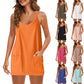 🔥Last Day Special Sale 49% OFF💃Casual Sleeveless Mini Dress With Built-In Shorts